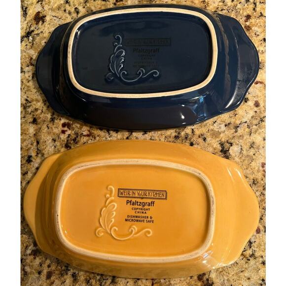 Pfaltzgraff Other - EUC Pfaltzgraff "Weir in Your Kitchen" Dish - Set of 2